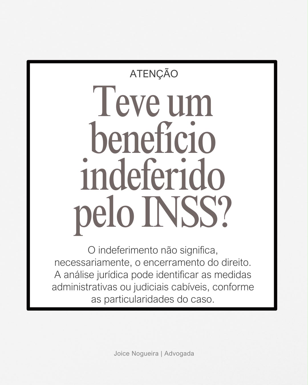 O INSS Entendeu Que Você Está Apto para o Trabalho E Indeferiu o Seu Benefício ?